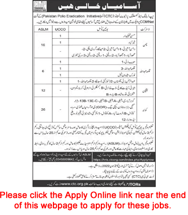 Chip Training and Consulting Balochistan Jobs June 2022 Apply Online ALSM & UCCO Latest