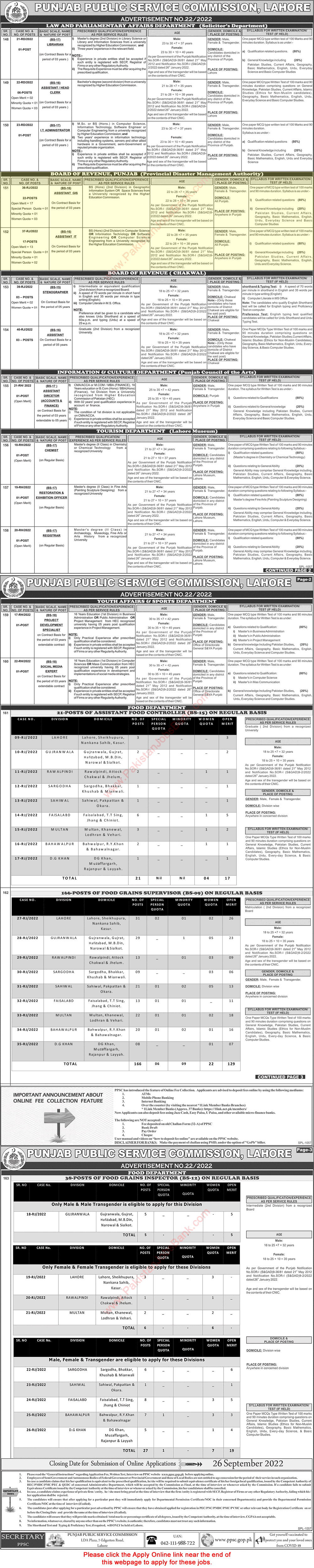 GIS / IT Assistant Jobs in Provincial Disaster Management Authority September 2022 PDMA PPSC Apply Online Latest