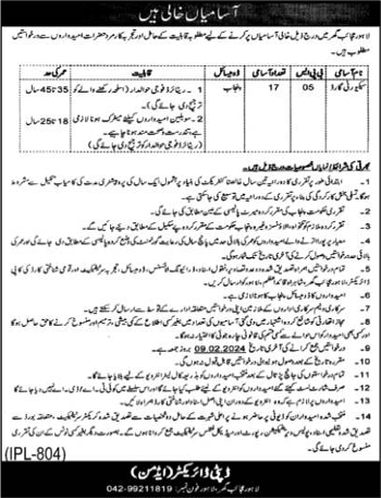 Security Guard Jobs in Lahore Museum 2024 for Civilians / Retired Armed Forces Latest