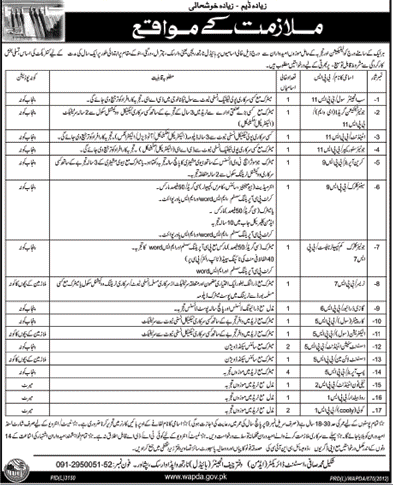 Electricians, Engineering Staff and Drivers Required at Hydel Project (WAPDA Job)