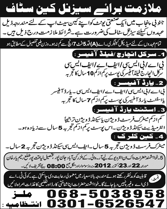 Jobs in Punjab