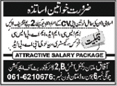 Female Teacher Jobs 2013 in Multan at Association For Academic Quality (AFAQ)