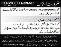 Generator Technician Jobs in Multan 2013 July at R & I Electrical Appliances (Private) Limited (Kenwood / Homage)