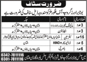 Bota Brothers Group Punjab Jobs 2017 September Salesman, Marketing Managers & Others Latest