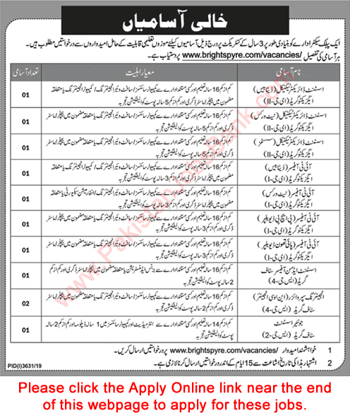 Public Sector Organization Jobs 2020 January Apply Online IT Officers & Others Latest