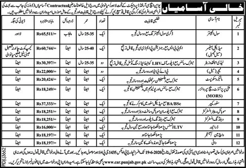 PO Box 1435 GPO Lahore Jobs 2020 June  UNHCR Project Latest