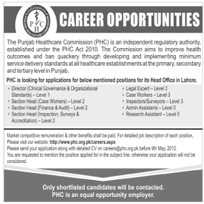 Situations Vacant in a Public Sector Organization